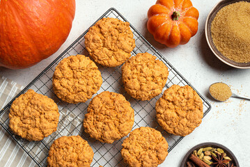 Homemade Pumpkin Spice Cookies