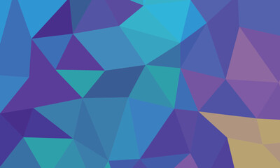 Obraz premium Abstract geometric design with vibrant color palette and clean typography