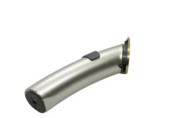 electric hair trimmer machine on white