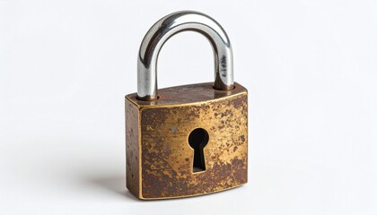 padlock and key