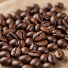 Obraz premium roasted coffee beans