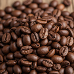 Obraz premium roasted coffee beans