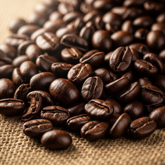 Obraz premium roasted coffee beans