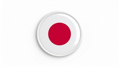 japan flag button