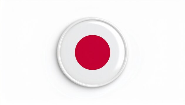 japan flag button