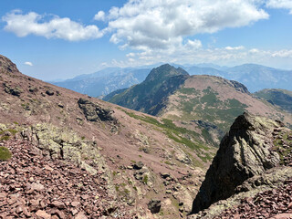 Abords du refuge de Ciutullu di I Mori en Corse