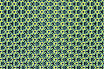Oriental pattern for textiles, wallpaper, for use in graphics .