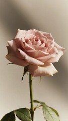 Minimalist Floral Aesthetic with Elegant Botanical Elements