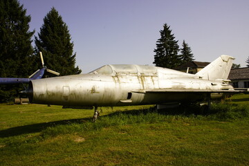 A single-engine interceptor developed in the Soviet Union.