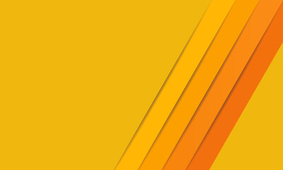 Stripes line with multicolour object - abstract modern yellow lines background vector illustration suit for banner, seminar, presentation, decoration etc