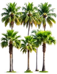 Fototapeta premium Tropical palm trees
