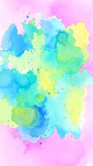 Obraz premium Abstract watercolor splashes