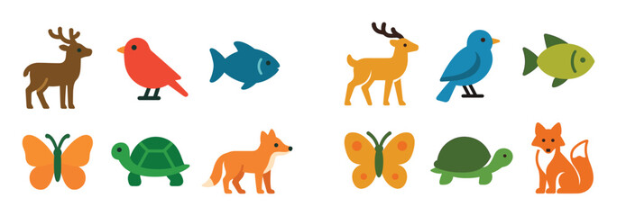 Obraz premium Ecology Icon Set