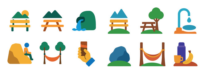 Mountainwalker Icon Set