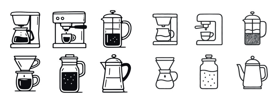 Coffee Machine Icons