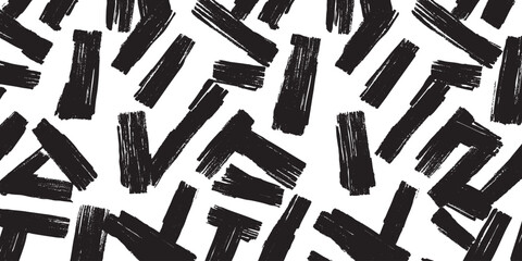 Grunge brushstroke background pattern. Use this vector texture to make your artwork stand out. It can be used at any size, either in the background or foreground.