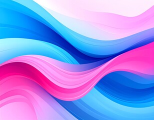 Fototapeta premium Abstract wavy color blend