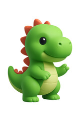 Obraz premium 3D Dinosaur Cartoon High quality Realistic image