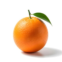 Orange Fruit on White Background