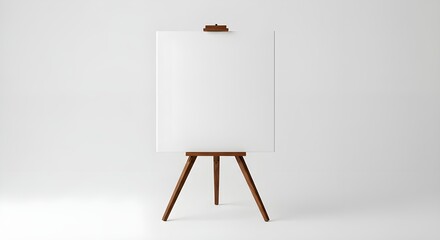 white background canvas mockup