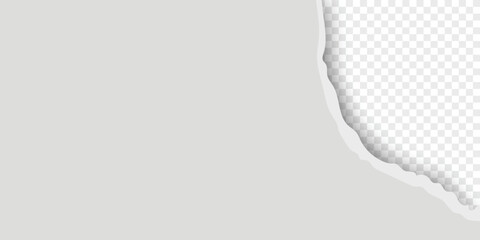 Abstract torn paper concept