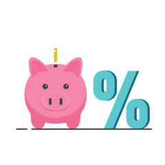 Savings Growth and Interest Rate Illustration