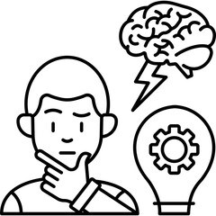  Business Idea Illustration – Innovation and Creative Thinking