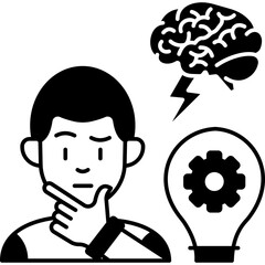Business Idea Illustration – Innovation and Creativity