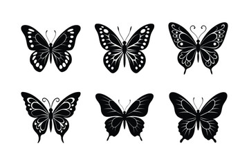 Silhouette Beautiful Butterfly Bundle