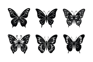 Silhouette Beautiful Butterfly Bundle