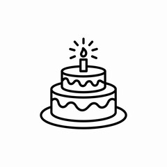 wedding cake vector illustration