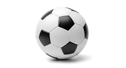 Naklejka premium soccer ball on white background soccer ball isolated on white, Football soccer ball isolated on transparent background