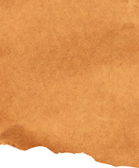 Brown Torn Paper