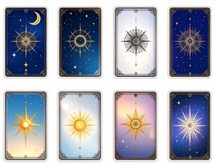 &bdquo;Astrology and cosmic illustrations with zodiac symbols, planets, and magical starlight.&ldquo;