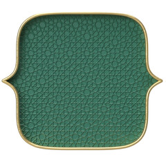 Vintage Islamic Frame Gold Green