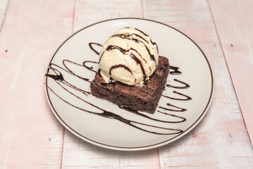 Pure Chocolate Brownie: Made with premium butter and Dutch cocoa powder for a deep flavor