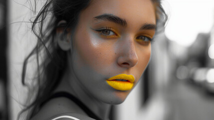 neon makeup
