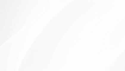 Naklejka premium Elegant white abstract background with subtle light gray flowing lines and soft gradients, creating a clean, modern, and minimalist design for presentations or web backdrops