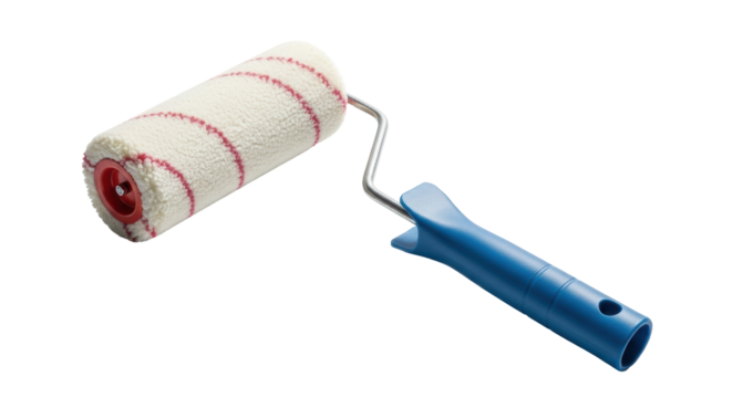 Isolated Paint Roller