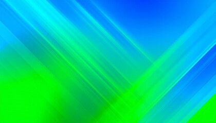 Abstract background concept illustrating modern energy and fluid motion with vibrant diagonal green and blue light streaks for digital design