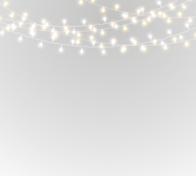 PNG isolated christmas light garland with blue and green decoration for party stage or carnival event featuring shiny lamp motif and abstract vector background for winter greeting