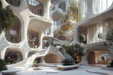 fountain in the garden