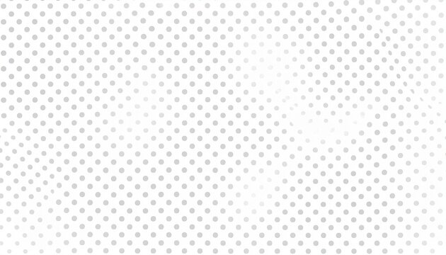 Seamless subtle light gray dot pattern on clean white background. Modern abstract minimalist texture for design projects and backdrops.