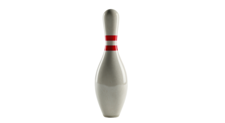 Isolated Bowling Pin