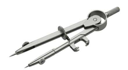 Isolated Drawing Compass