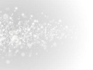 PNG bright festive star flare with shimmering spark and glowing dust effect in yellow and white tones for holiday party illustration with black background and sparkling confetti decoration