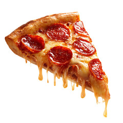 pizza isolated on white background