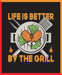 bbq t-shirt design , Vector , Design, EPS