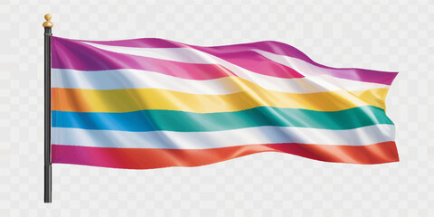 Fototapeta premium Colorful wavy vector illustration of the flag of the Republic of Congo with a textured light backdrop and Argentina's flag waving nearby