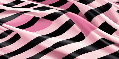 Obraz premium Vintage USA flag striped pattern design with a retro-style illustration on a fabric backdrop